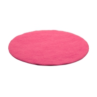 Tapis Kali en feutre - rose grenade